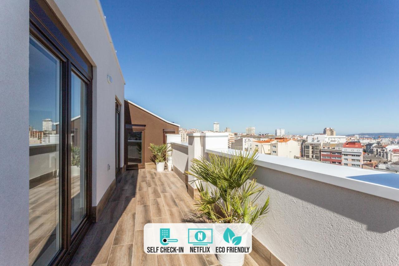 Indigo Rooftop A Coruña Exterior foto